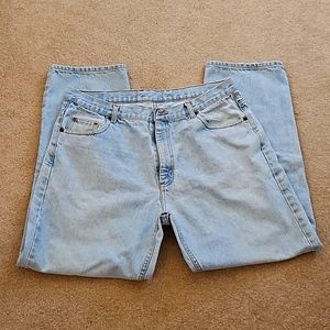 Men's Vintage Izod Light Blue Denim Jeans